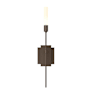 Hubbardton Forge Lisse 23" Tall Wall Sconce Bronze