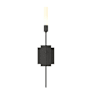 Hubbardton Forge Lisse 23" Tall Wall Sconce Natural Iron