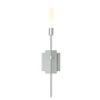 Hubbardton Forge Lisse 23" Tall Wall Sconce Vintage Platinum