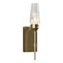 Hubbardton Forge Luma 15" Tall Wall Sconce Modern Brass
