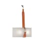Hubbardton Forge Saratoga 2 Light 25" Tall Wall Sconce Black / Antique Brass / Chestnut / Flax