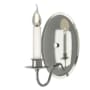 Hubbardton Forge Simple Lines 10" Tall Wall Sconce Sterling