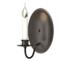 Hubbardton Forge Simple Lines 10" Tall Wall Sconce Oil Rubbed Bronze