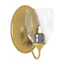 Hubbardton Forge Simple Lines 9" Tall Wall Sconce Modern Brass