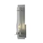 Hubbardton Forge New Town 18" Tall Wall Sconce with Customizable Glass Shade Vintage Platinum