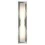 Hubbardton Forge Dune 4 Light 24" Tall Wall Sconce Sterling / Opal