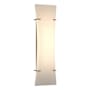 Hubbardton Forge Bento 3 Light 25" Tall Wall Sconce with Customizable Glass Shade Bronze / Spun Frost