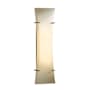 Hubbardton Forge Bento 3 Light 25" Tall Wall Sconce with Customizable Glass Shade Dark Smoke / Spun Frost