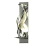 Hubbardton Forge Folio 18" Tall Wall Sconce Sterling