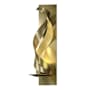 Hubbardton Forge Folio 18" Tall Wall Sconce Modern Brass