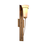 Hubbardton Forge Banded 21" Tall Wall Sconce Bronze / Opal