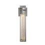 Hubbardton Forge Airis 18" Tall Wall Sconce with Shade Options Sterling / Seedy