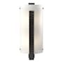 Hubbardton Forge Vertical Bar 2 Light 18" Tall Wall Sconce Oil Rubbed Bronze / White Art
