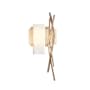 Hubbardton Forge Brindille 19" Tall Wall Sconce Soft Gold / Opal
