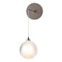 Hubbardton Forge Fritz 7" Tall Wall Sconce Bronze
