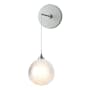 Hubbardton Forge Fritz 7" Tall Wall Sconce Vintage Platinum