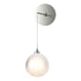 Hubbardton Forge Fritz 7" Tall Wall Sconce Sterling