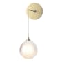 Hubbardton Forge Fritz 7" Tall Wall Sconce Modern Brass