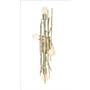 Hubbardton Forge Brindille 4 Light 11" Tall LED Wall Sconce Modern Brass