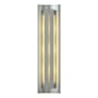 Hubbardton Forge Gallery 3 Light 28" Tall Wall Sconce Vintage Platinum / Ivory Art
