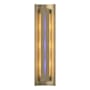 Hubbardton Forge Gallery 3 Light 28" Tall Wall Sconce Soft Gold / Blue