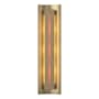 Hubbardton Forge Gallery 3 Light 28" Tall Wall Sconce Soft Gold / Red