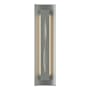Hubbardton Forge Gallery 3 Light 28" Tall Wall Sconce Vintage Platinum / Ivory Art