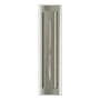 Hubbardton Forge Gallery 3 Light 28" Tall Wall Sconce Sterling / Red