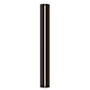 Hubbardton Forge Gallery 35" Tall LED Wall Sconce Oil Rubbed Bronze / Decaf Acrylic