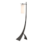 Hubbardton Forge Stasis 59" Tall Arc Floor Lamp Oil Rubbed Bronze