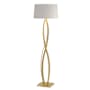 Hubbardton Forge Almost Infinity 60" Tall Buffet Floor Lamp Modern Brass