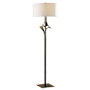 Hubbardton Forge Antasia 59" Tall Buffet Floor Lamp Bronze / Natural Anna