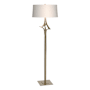 Hubbardton Forge Antasia 59" Tall Buffet Floor Lamp Soft Gold / Flax