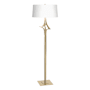 Hubbardton Forge Antasia 59" Tall Buffet Floor Lamp Modern Brass