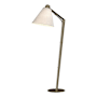 Hubbardton Forge Reach 56" Tall Accent Floor Lamp Soft Gold / Flax