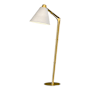 Hubbardton Forge Reach 56" Tall Accent Floor Lamp Modern Brass