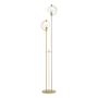 Modern Brass / Clear Glass