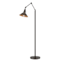 Hubbardton Forge Henry 61" Tall Swing Arm Floor Lamp Oil Rubbed Bronze / Bronze