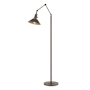 Hubbardton Forge Henry 61" Tall Swing Arm Floor Lamp Bronze / Oil Rubbed Bronze