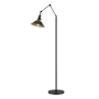 Hubbardton Forge Henry 61" Tall Swing Arm Floor Lamp Black / Oil Rubbed Bronze