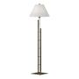 Hubbardton Forge Metra 58" Tall Buffet Floor Lamp Soft Gold / Natural Anna