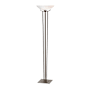 Hubbardton Forge Taper 71" Tall Buffet Floor Lamp Bronze / White