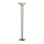 Hubbardton Forge Taper 71" Tall Buffet Floor Lamp Natural Iron / Sand