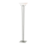 Hubbardton Forge Taper 71" Tall Buffet Floor Lamp Sterling / Opal
