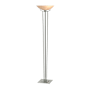 Hubbardton Forge Taper 71" Tall Buffet Floor Lamp Sterling / Sand