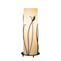 Hubbardton Forge Leaf 18" Tall Buffet Table Lamp Natural Iron / Opal