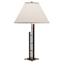 Hubbardton Forge Metra 27" Tall Buffet Table Lamp Natural Iron / Natural Anna