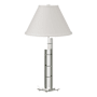 Hubbardton Forge Metra 27" Tall Buffet Table Lamp Sterling / Natural Anna