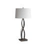 Hubbardton Forge Almost Infinity 27" Tall Buffet Table Lamp Natural Iron / Natural Anna