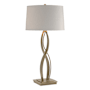 Hubbardton Forge Almost Infinity 31" Tall Buffet Table Lamp Soft Gold / Flax